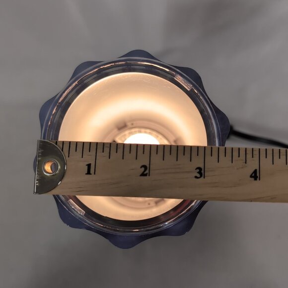 2003 Rabbit Tanaka Rotating Space Lamp NO TOP LID WORKING Planets Galaxy Silver - Picture 13 of 16